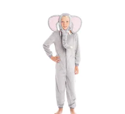 Disfraz de Elefante con Orejas y Trompa para niños