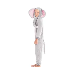Disfraz de Elefante con Orejas y Trompa para niños