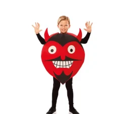 Disfraz de Emoticono Diablo para niños