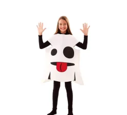 Disfraz de Emoticono Fantasma para niños