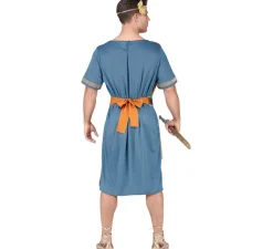 Disfraz de Emperador Romano Azul para hombre