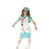 Best Disfraz de Enfermera Zombie para niña