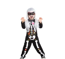 Clearance Disfraz de Esqueleto Candy para niños