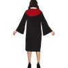 Online Disfraz de Estudiante de Magia Rojo para mujer
