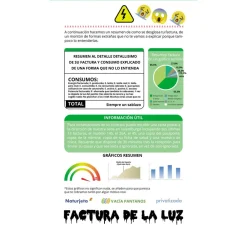 Sale Disfraz de Factura de la Luz para adultos