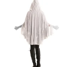 Best Disfraz de Fantasma con Poncho para mujer