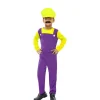 Disfraz de Fontanero Amarillo para niño