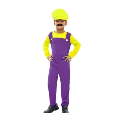 Disfraz de Fontanero Amarillo para niño