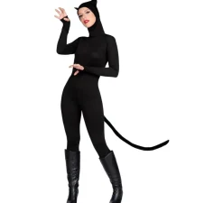 Disfraz de Gata Negra para mujer