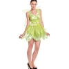 Hot Disfraz de Hada Floral Verde para mujer