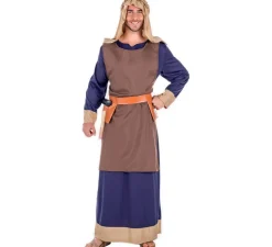Hot Disfraz de Hebreo Marrón y Azul para hombre