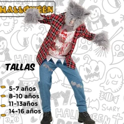 Disfraz de Hombre Lobo Infantil