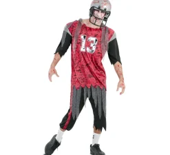 Disfraz de Jugador Fútbol Americano Zombie para hombre