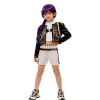 Online Dysmad Disfraz de Kantante K-Pop Pop Star Infantil – Conjunto de 3 Piezas para Niña
