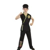 Disfraz de Karateka Negro para niños