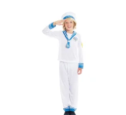 Sale Disfraz de Marinero blanco Años 60 para niño
