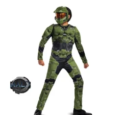 Disfraz de Master Chief Halo de Lujo para niño