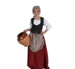 Clearance Disfraz de Mesonera para niñas