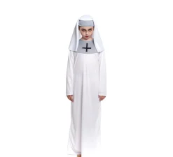 Disfraz de Monja Blanca para niña