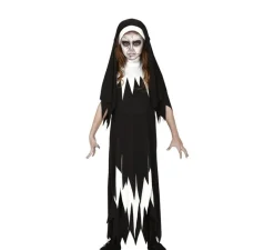 Disfraz de Monja Zombie para niña