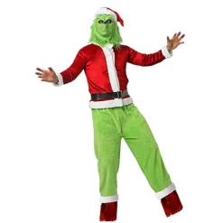 Best Disfraces Lucero Disfraz de Monstruo de la Navidad para adulto