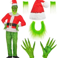 Disfraz de Monstruo de Navidad Adulto