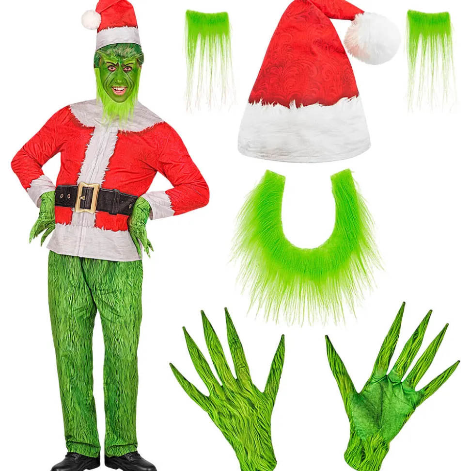 Disfraz de Monstruo de Navidad Adulto