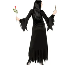 Disfraz de Morticia para mujer