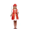 Outlet Disfraz de Mosquetera Roja en Vestido para niña