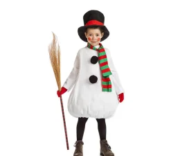 Disfraz de Muñeco de Nieve para niños
