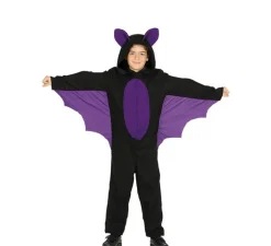 Clearance Disfraz de Murciélago morado para niño