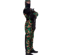 Best Disfraz de Ninja Comando Camuflaje para hombre