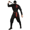 Disfraz de Ninja Negro Adulto