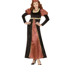 New Disfraz de Noble Medieval Castellana para mujer