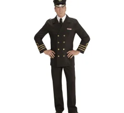 Best Disfraz de Oficial de la Marina en Negro para hombre