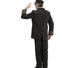 Best Disfraz de Oficial de la Marina en Negro para hombre