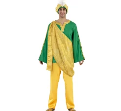 Disfraz de Paje Real Amarillo para hombre