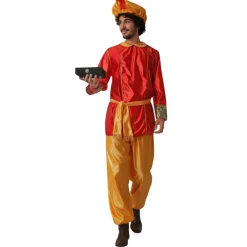 Clearance Kebedo Moda Disfraz de Paje Rojo Real Hombre