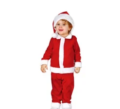 Hot Disfraz de Papa Noel Baby para bebé de terciopelo