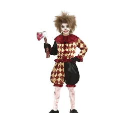 Disfraz de Payaso del Horror Sangriento para niño