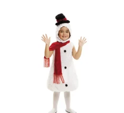 Outlet Disfraz de Peluche Muñeco de Nieve para niños