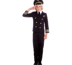 Hot Disfraz de Piloto Capitán de Vuelo para niño