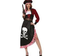 Online Disfraz de Pirata con Falda para Mujer