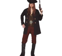 Disfraz de Pirata negro para Hombre