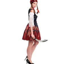 Disfraz de Pirata Stripes Clásica para mujer