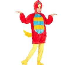 Disfraz de Pájaro Rojo en Peluche Suave para adulto