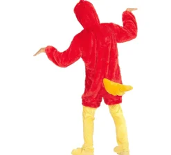 Disfraz de Pájaro Rojo en Peluche Suave para adulto