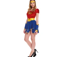 Outlet Disfraz de Power Woman para mujer