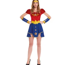 Outlet Disfraz de Power Woman para mujer