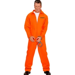 Disfraz de Preso Naranja Adulto